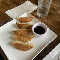 Dumplings  at Amituofo Vegan Cuisine in Brooklyn