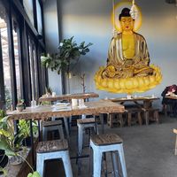 Ambience is amazing   at Amituofo Vegan Cuisine in Brooklyn