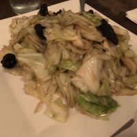 Sautéed cabbage 炒高麗菜  at Amituofo Vegan Cuisine in Brooklyn