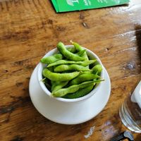 Edamame at Amituofo Vegan Cuisine in Brooklyn