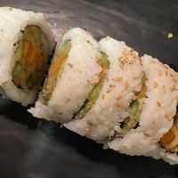 Veg tempura roll at Shinsei Sushi in Bend