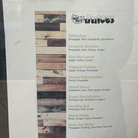 Menu at Just Pic'd Juices in Norfolk