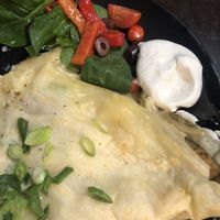 Potato Bake Crepe  at The Little Crepe Lounge in Redcliffe