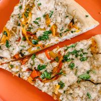 Pizza of the day at Dimond Slice Pizza in Oakland