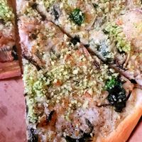 Vegan pizza of the day at Dimond Slice Pizza in Oakland