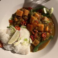 Curry  at The Old Cottage in Lisvane