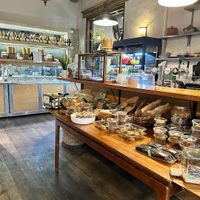 Inside the Store at Meshek Barzilay Deli in Tel Aviv