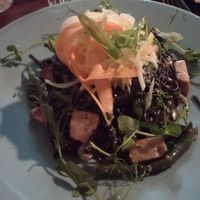 Highly recommended! at Meshek Barzilay Deli in Tel Aviv