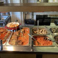 Main dishes  at Meshek Barzilay Deli in Tel Aviv