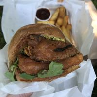 Finding Nori Burger  at The Lazy Leek in Cardiff