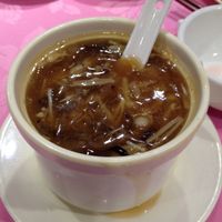 'shark fin' soup at Treasure Vegetarian Restaurant 新聚寶素食 in Kowloon