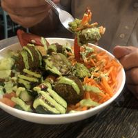 Falafel bowl   at Planted in Hamilton in Hamilton