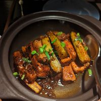 Tofu aubergine at Hakkasan in Dubai