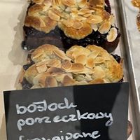 Blackcurrant Frangipane tart  at Zaczyn in Krakow