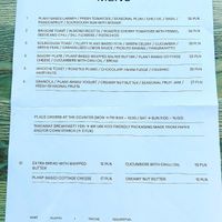 Menükarte   at Zaczyn in Krakow