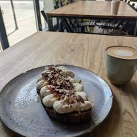 sourdough with whipped 'ricotta' at Zaczyn in Krakow