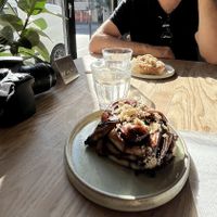 Chocolate bun  at Zaczyn in Krakow