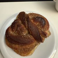 Cardamom bun  at Zaczyn in Krakow