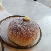 Fantastic vanilla bun at Zaczyn in Krakow