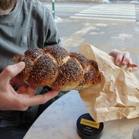 Salted bread at Zaczyn in Krakow