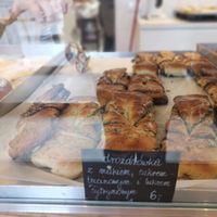 Sesame and lemon drizzle   at Zaczyn in Krakow