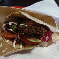Falafels at Zizinia in Barcelona