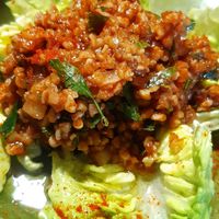 Each tabbouleh at Zizinia in Barcelona