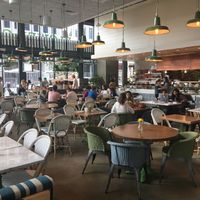 Open, well appointed, garden like atmosphere  at Flower Child - Downtown in Austin