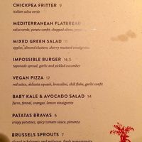 Menu at Hook and Ladder in Sacramento