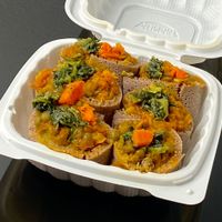 veggie roll (takeout) at Wonder Ethiopian in Seattle