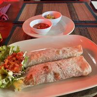 Burrito made vegan  at Gringo's Cantina in Surat Thani