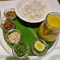 Kow Suey at Aharveda Restaurant in Mumbai