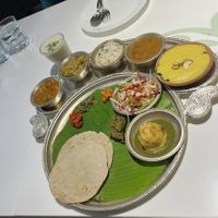 Thali  at Aharveda Restaurant in Mumbai