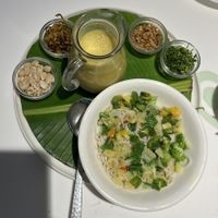 Khow suey  at Aharveda Restaurant in Mumbai