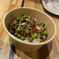 Small vegan lentil salad (3,90€)  at EXKi - Rambuteau in Paris