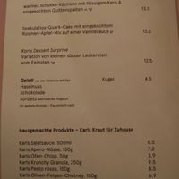 Dessert of 04.11.2020 at Karls Kraut in Luzern