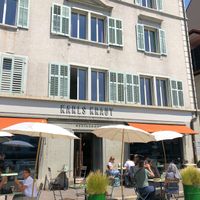 Outside  at Karls Kraut in Luzern