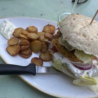 Burger  at Karls Kraut in Luzern