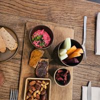 "Apero plättli" at Karls Kraut in Luzern