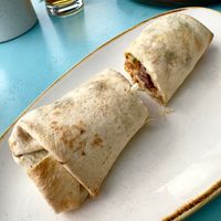 This burrito was absolutely lovely! at Karls Kraut in Luzern