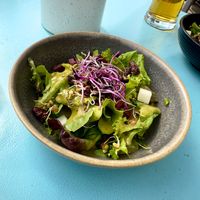 Fresh starter salad  at Karls Kraut in Luzern