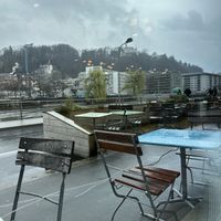 River view  at Karls Kraut in Luzern