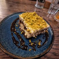 Pistachio Tiramisu at Karls Kraut in Luzern