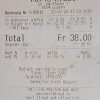  at Karls Kraut in Luzern