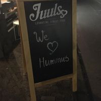 Me too, Juuls. Me too ❤️  at Juuls Hummus in Utrecht