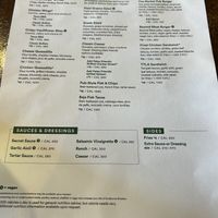 Smaller menu than before - but you can always get something from the hot bar.  at Back Bay Tavern in Newport Beach