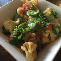 Cauliflower Nachos at Back Bay Tavern in Newport Beach
