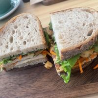 Tofu sandwich sourdough   at Knead in Hong Kong Island