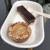 French style pastries  at Vegan Market of Melbourne in St Kilda