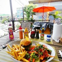 vegan set at Homemade Burgers and Sandwiches in Koh Samui